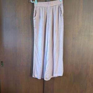 April Cornell Dusty Rose wide leg pants